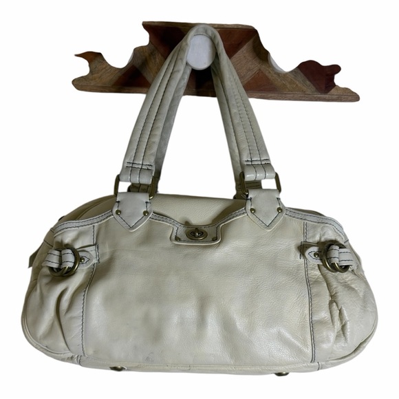 Marc Jacobs Vintage White Leather Handbag Y2k - Picture 2 of 11